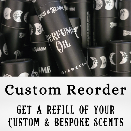 REORDER Custom & Bespoke Perfumes